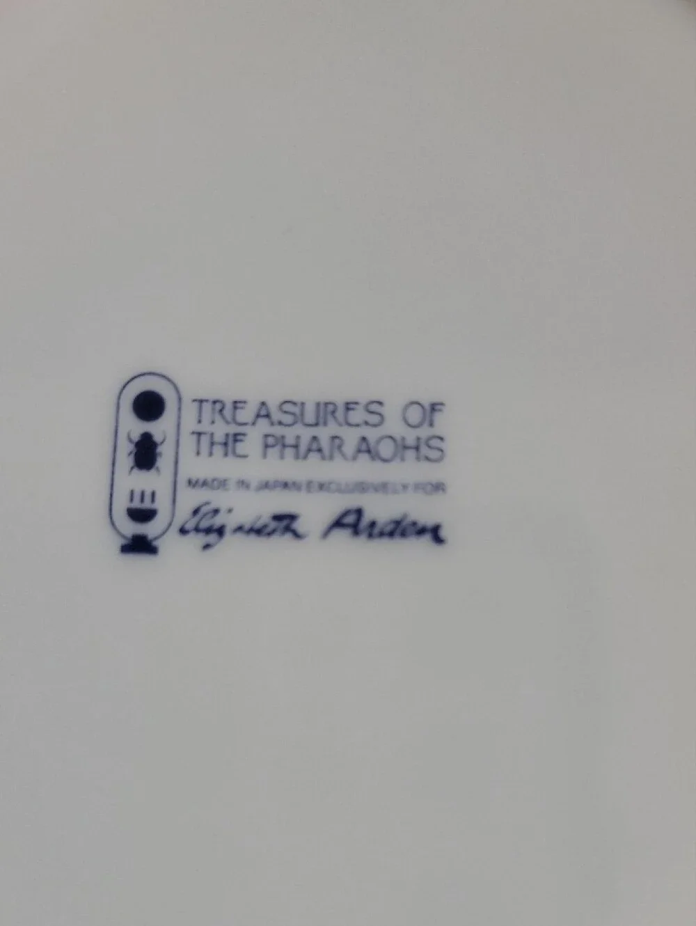 Elizabeth Arden 'Treasures of the Pharaohs' Candle Jar And Trinket/Powder Dish